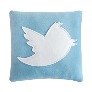 coussin geek twitter