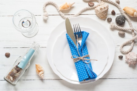deco table été marine
