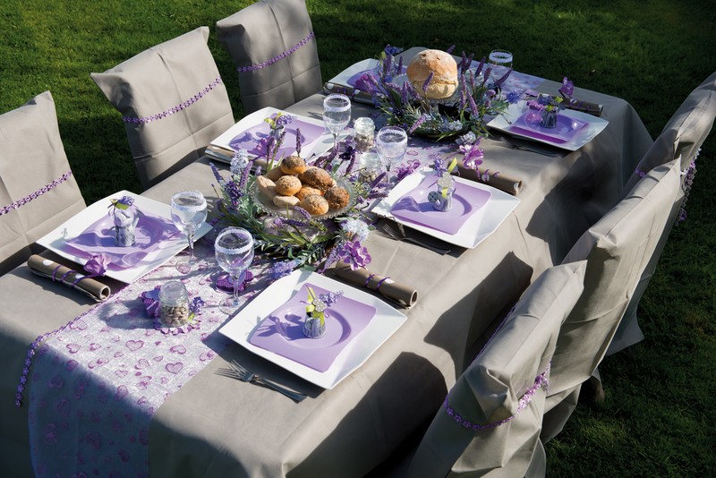 deco table ete provence