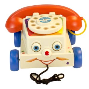 telephone jouet vintage