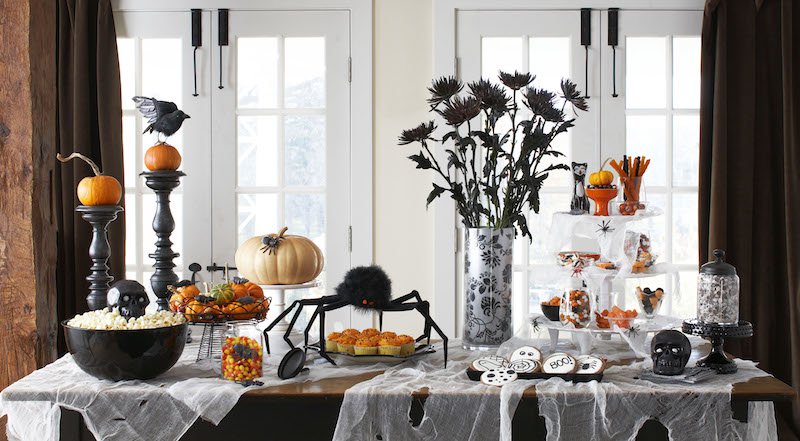 Une décoration de table pour Halloween