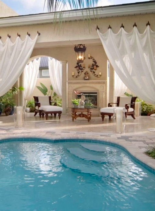 pool house